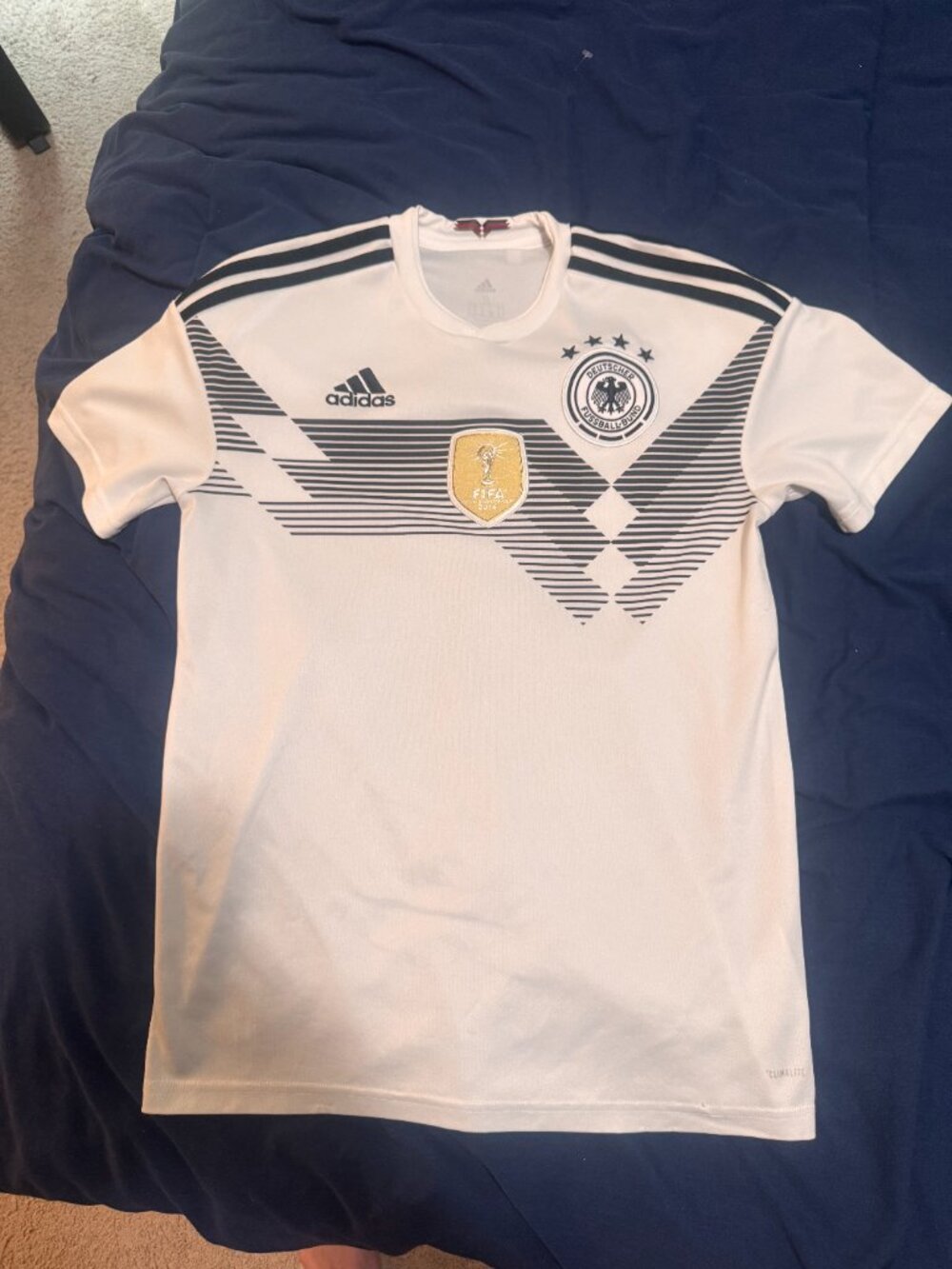 Germany National Team 2018 Home Soccer Jersey Men’s Large White FIFA World Cup